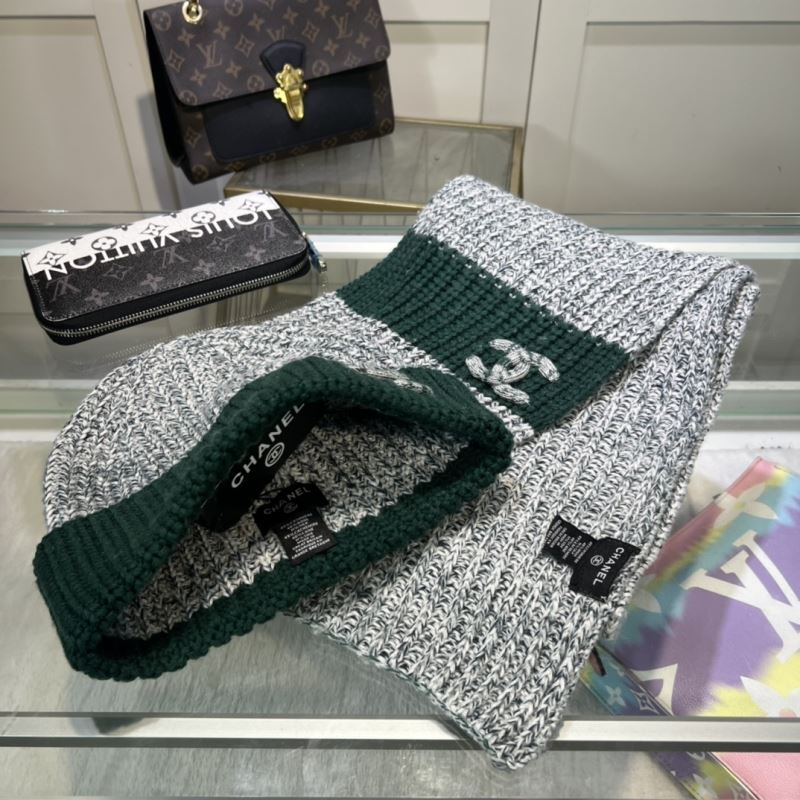 Chanel Caps Scarfs